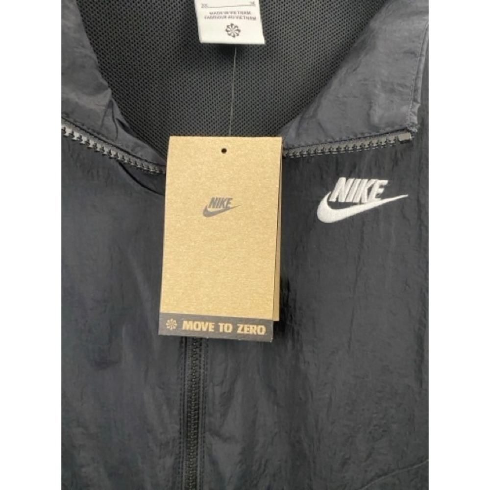 Nike Sportswear Essential Black Windbreaker Jacket Women Size 3X NWT - Picture 8 of 10